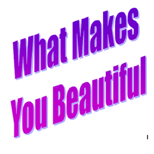 What Makes You Beautiful.apk 1.0