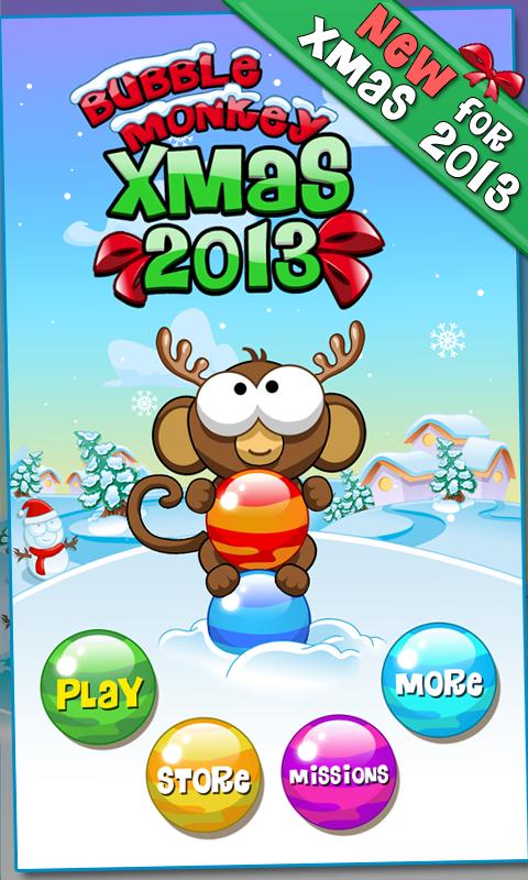 Bubble Monkey Xmas  Android Apps on Google Play