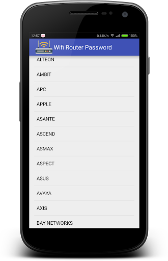 Wifi Router Passwords