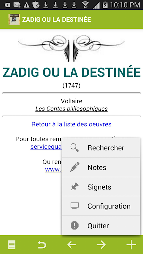 【免費書籍App】Voltaire : Oeuvres complètes-APP點子