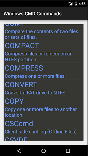 Windows CMD Commands Reference