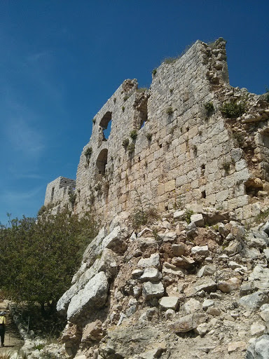 Southern Wall of Yehiam Fortress 