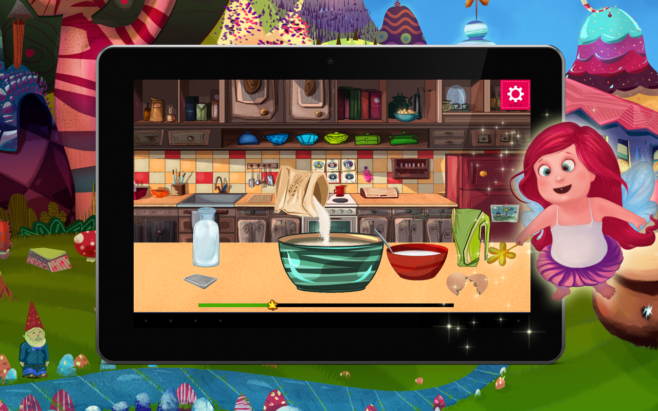 Игра Make a cake на Андроид