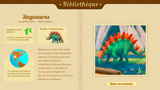 【免費教育App】L'âge des dinosaures-APP點子