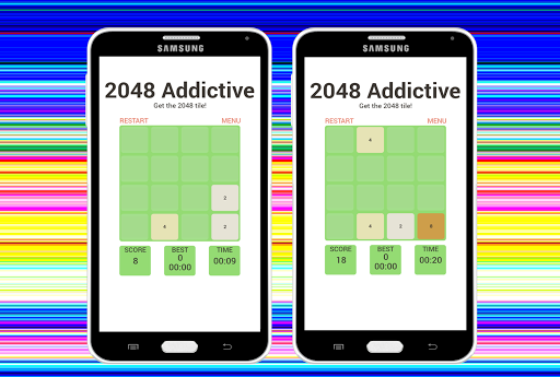 2048 Addictive Puzzle