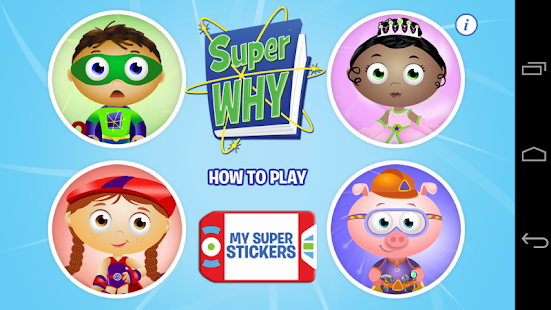 Super Why from PBS KIDS