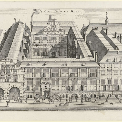 Het Oost-Indisch Huis te Amsterdam, Jacob van Meurs (possibly), 1663 ...