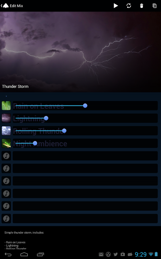 Ambio - Sleep Sounds - screenshot
