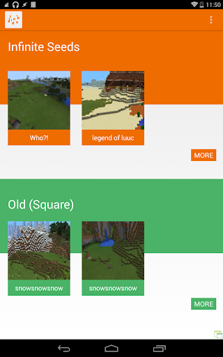 Seeds for Minecraft PE