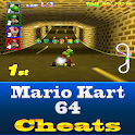 Mario Kart 64 Cool Cheats logo