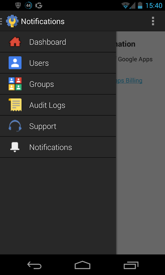 Google Admin Aplicaciones de Android en Google Play