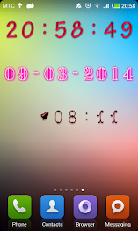 Decor Digital Clock poster 2