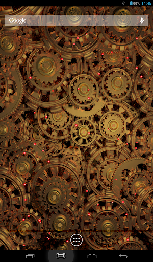 Golden Gears 2 Live Wallpaper