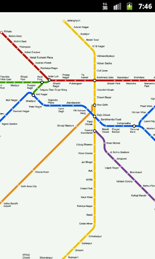 【免費交通運輸App】Delhi Metro-APP點子