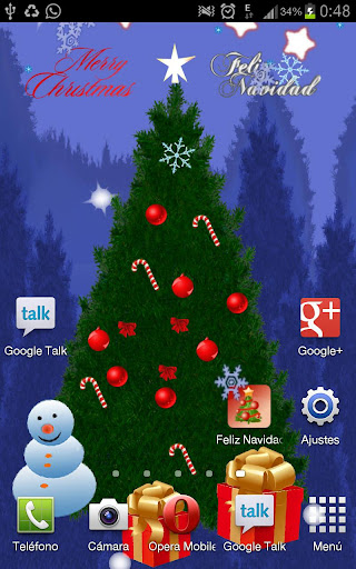 Xmas Tree Live Wallpaper