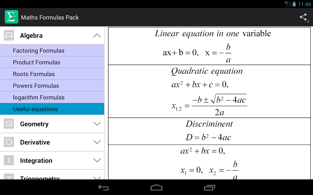 formula cone paper Play formulas Android Google Apps Engineering  Maths for on