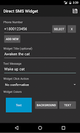 Direct SMS Widget poster 2