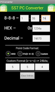 Free SS7 Point Code Converter APK