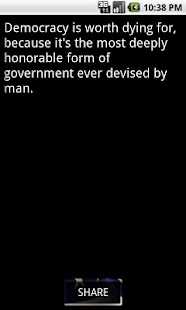 Reagan Quoter Screenshots 1