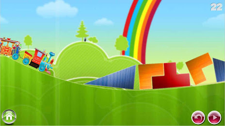 Circus Train educational game poster 11