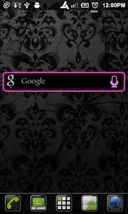 GOWidget Theme- Pink Glow Ex