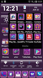 How to install LC Carbon Purple Pink Theme patch 1.00 apk for pc