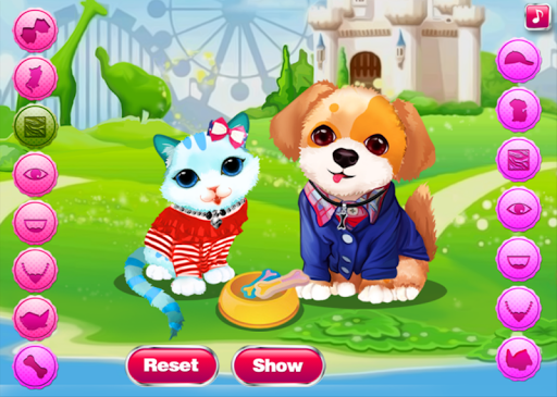 【免費家庭片App】Jouful Kitten And Dog DressUp-APP點子