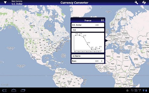 Currency Converter For Tablets Screenshots 1