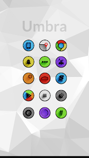 Umbra - Icon Pack - screenshot thumbnail