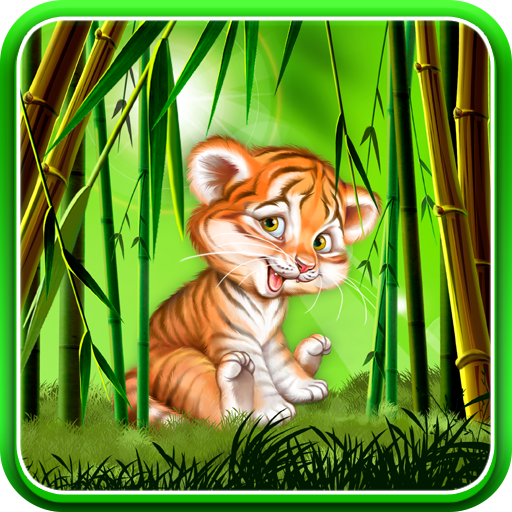 Cute tiger cub live wallpaper 個人化 App LOGO-APP開箱王
