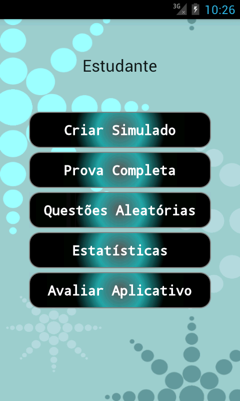 Android application Simulado ENEM 2016 screenshort