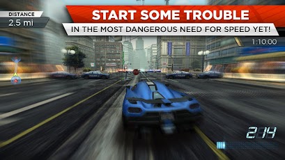  Need for Speed Most Wanted 1.0.47 apk +data [Mod Money + All Car]