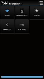 Black 'n Blue CM10/AOKP Theme - screenshot thumbnail