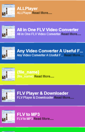 free FLV MP3 MediaPlayer Howto