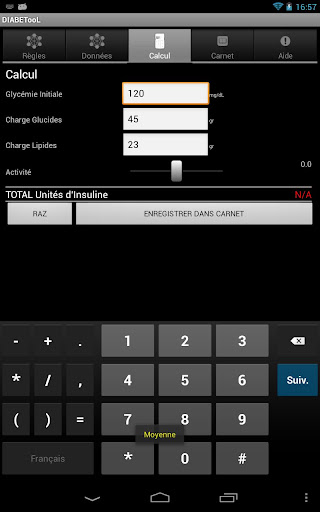 DIABETooL Insulin Calc