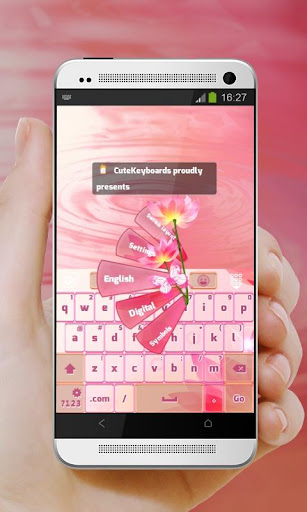 【免費個人化App】粉紅幻想 GO Keyboard-APP點子