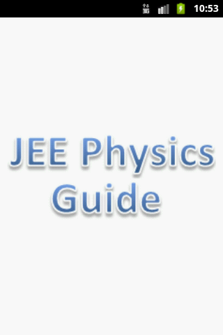 Jee Physics Guide