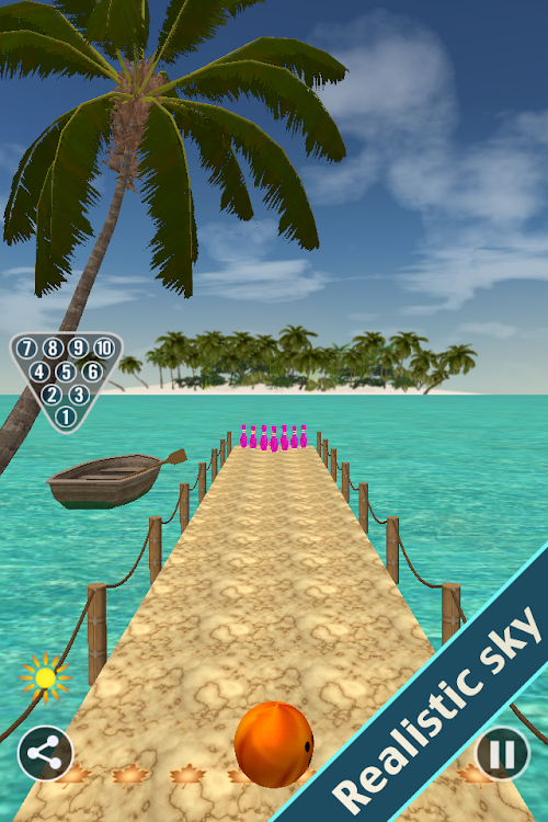 Android application Bowling Paradise 2 Pro screenshort