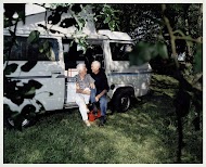 Samuel en Alida Simon in hun camper