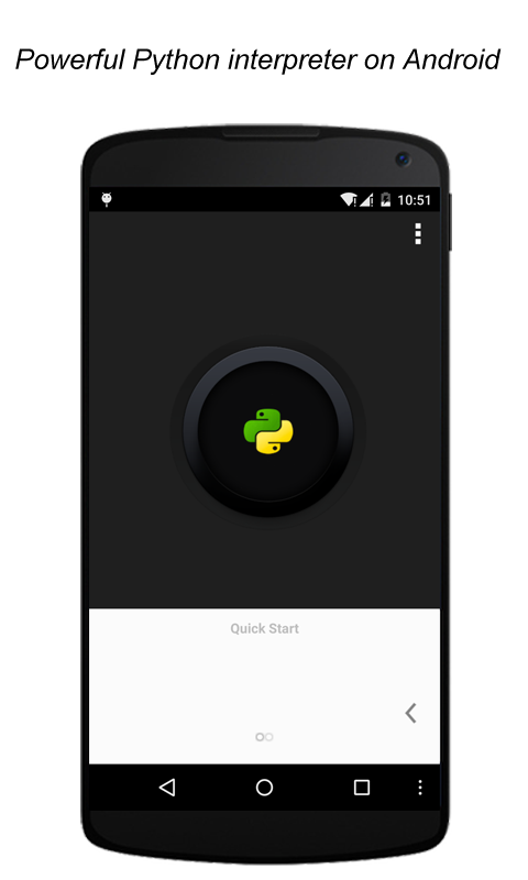 QPython - Python for Android - screenshot
