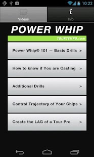 Tour Tempo - Power Whip Golf Screenshots 1