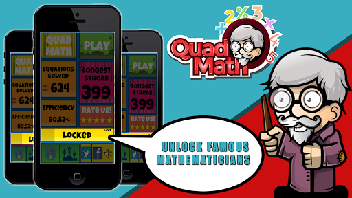 【免費解謎App】Quad Math:Brain Skill Workout-APP點子