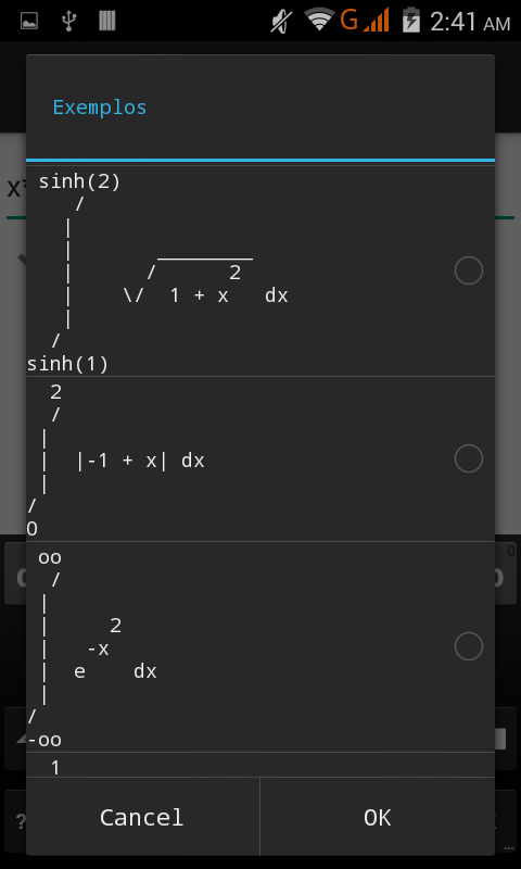   Integral Step-by-Step Calc: captura de tela 