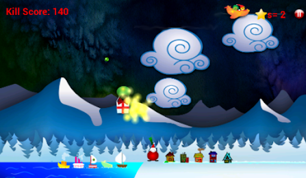 Santa Defends poster 16