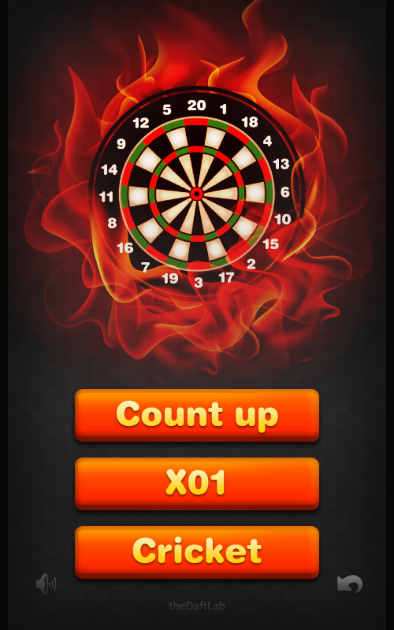 Fire Darts Score Screen 1