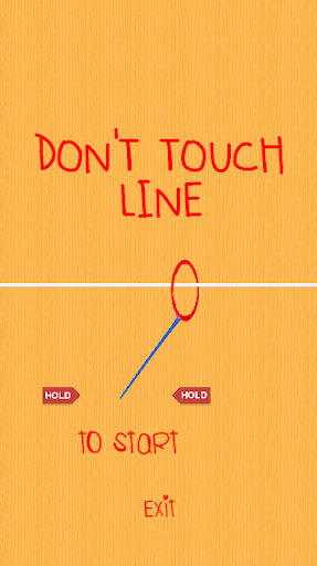 DON'T TOUCH LINE