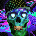 Disco Skull Live Wallpaper logo