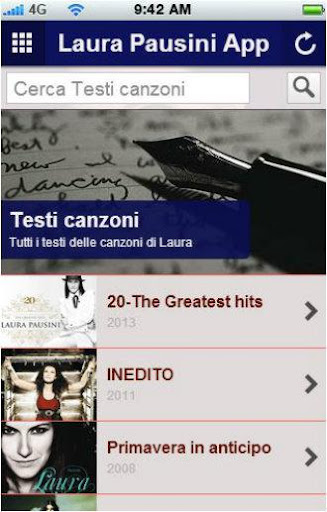 【免費音樂App】Laura Pausini App-APP點子