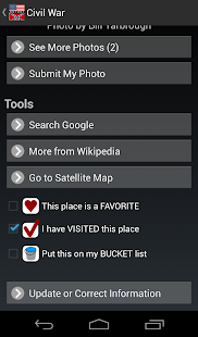American Civil War Locator Screen 3