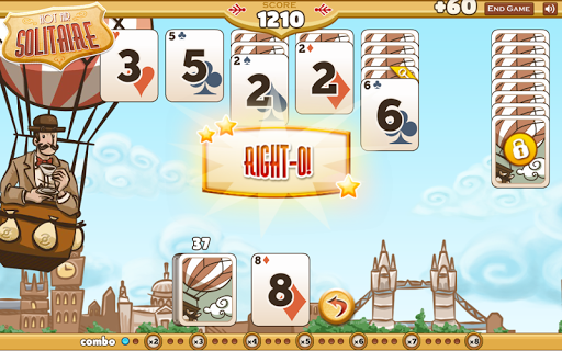 【免費紙牌App】Hot Air Solitaire-APP點子